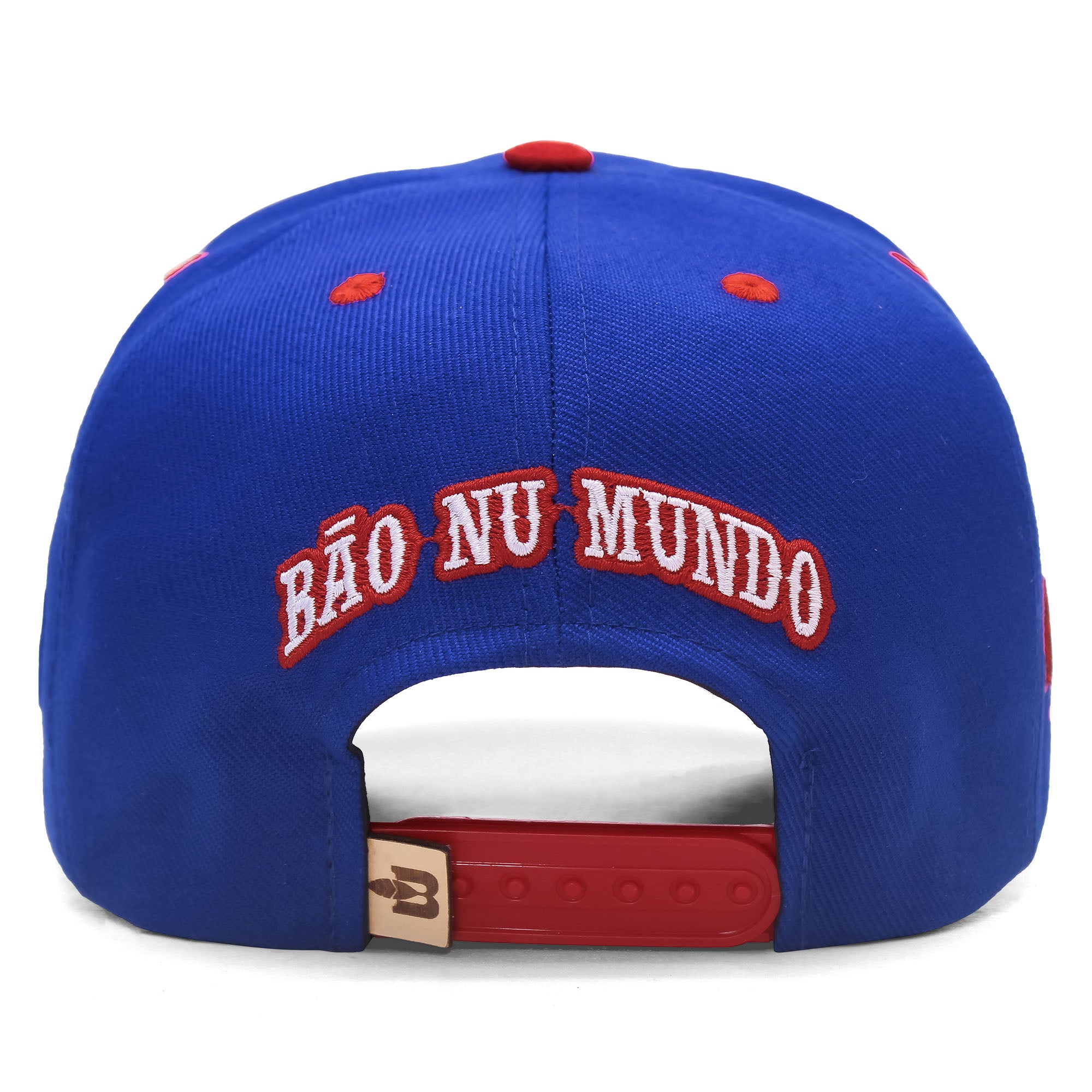 Boné Bão Nu Mundo - B Pena - Royal - Vermelho