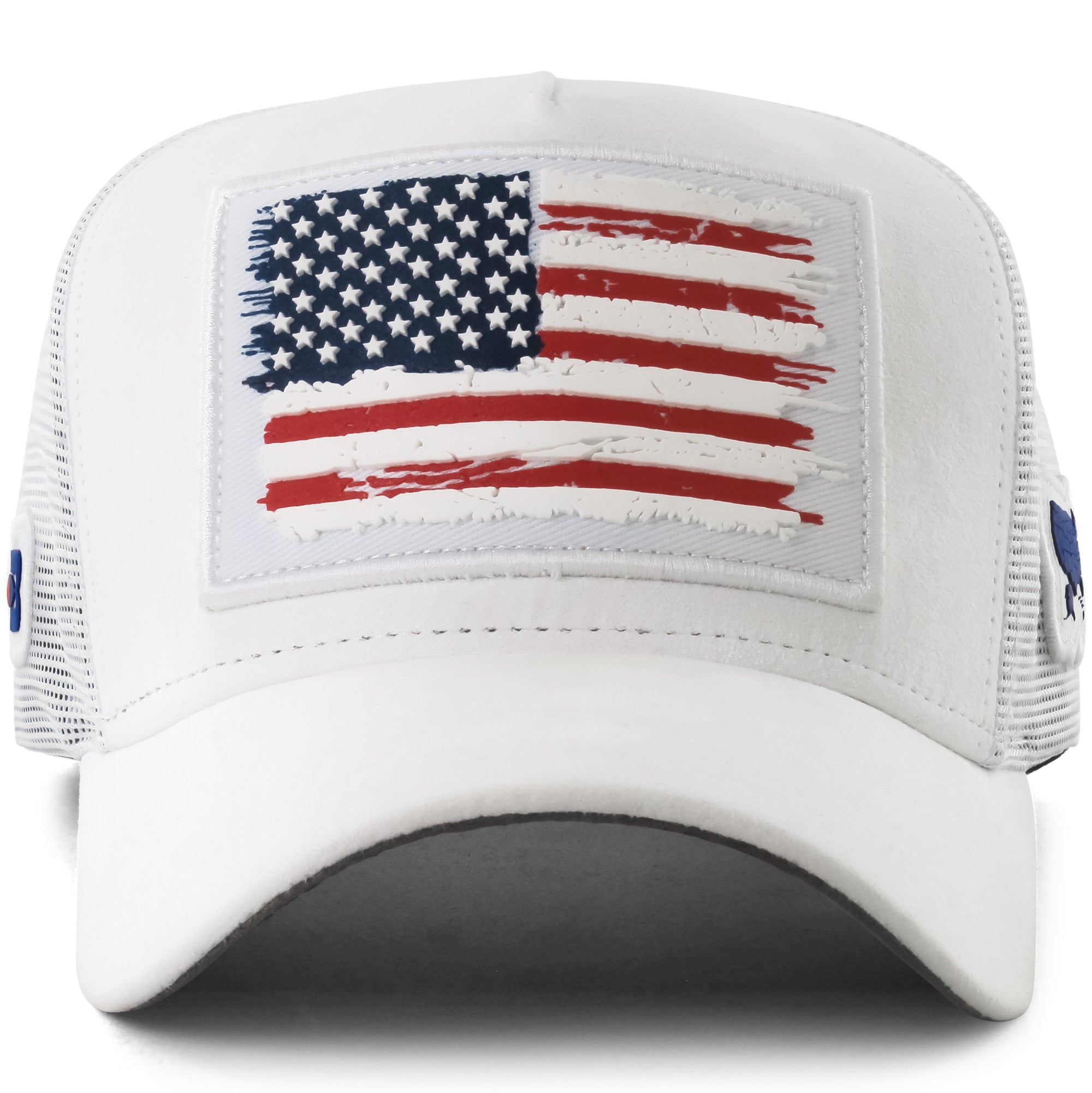 Boné Bão Nu Mundo - Estados Unidos - Suede Branco