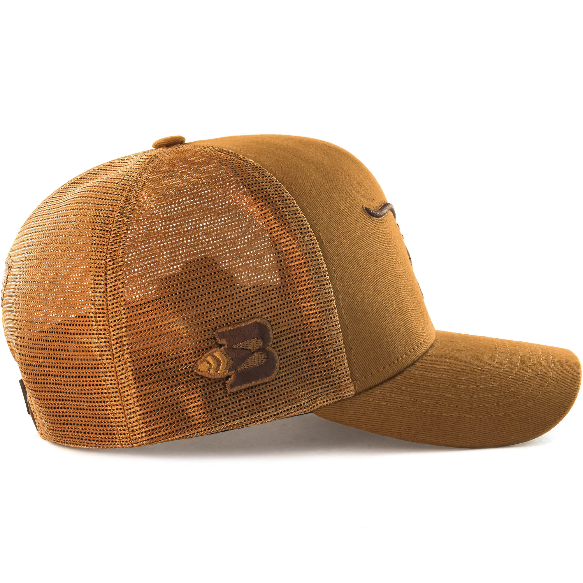 Boné Bão Nu Mundo  - Touro  - Marrrom Ocre