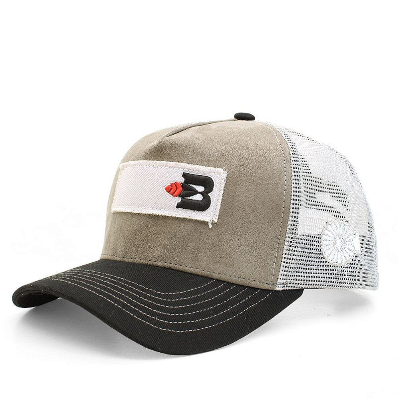 Boné Bão Nu Mundo - B Pena - Cinza - Preto