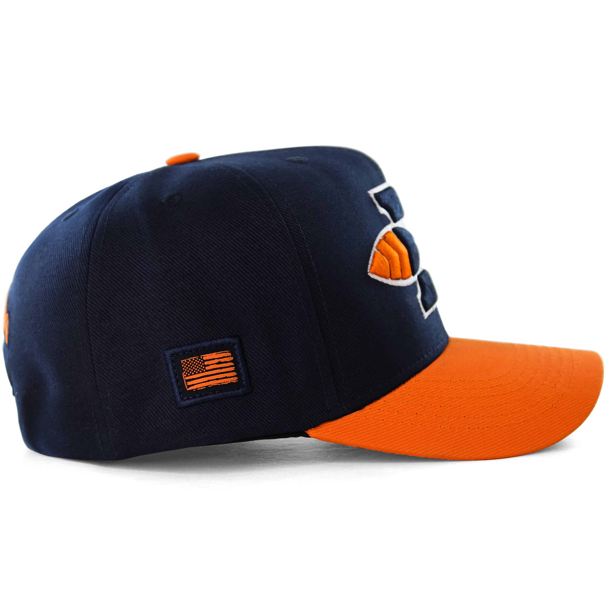 Boné Bão Nu Mundo - B Pena - Marinho e Laranja