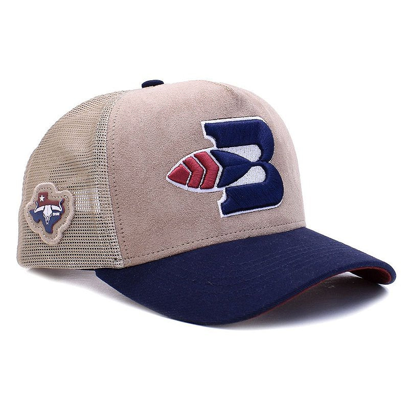 Boné Bão Nu Mundo - B Pena - Bege e Marinho