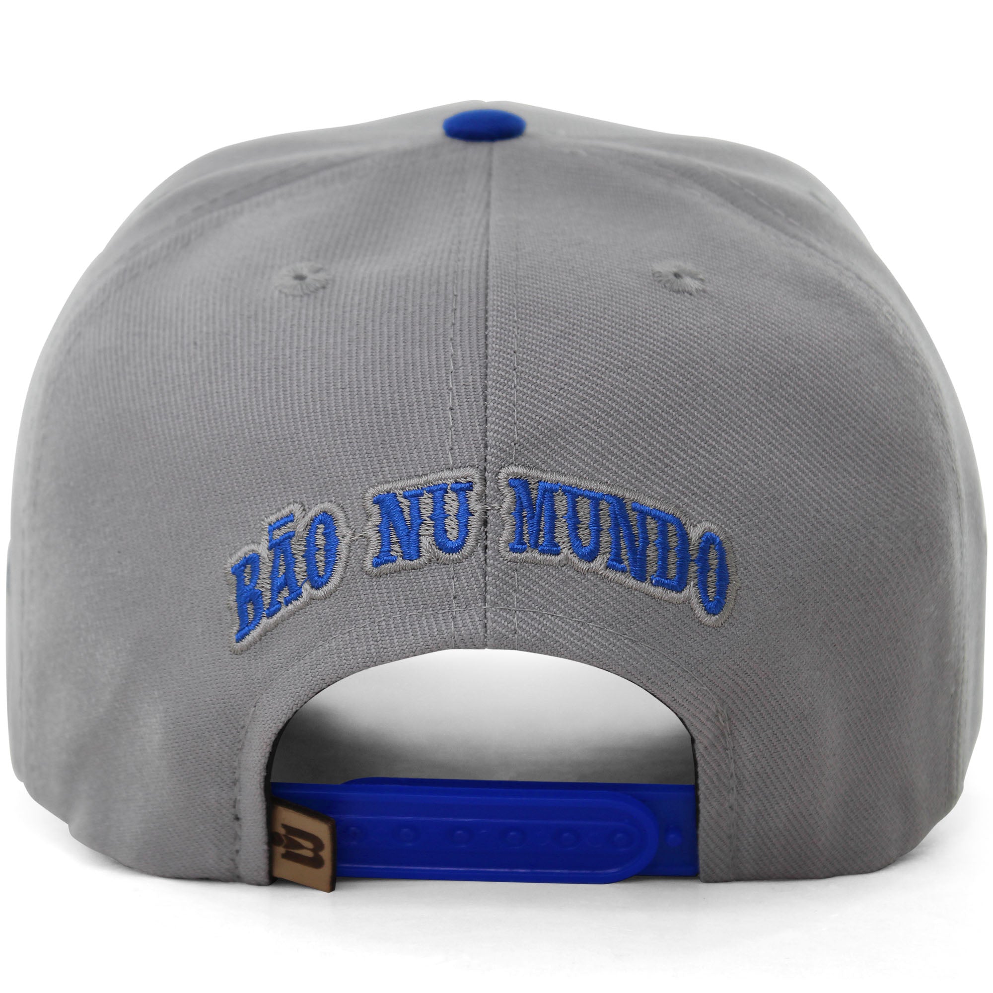 Boné Bão Nu Mundo - B Pena - Cinza e Azul