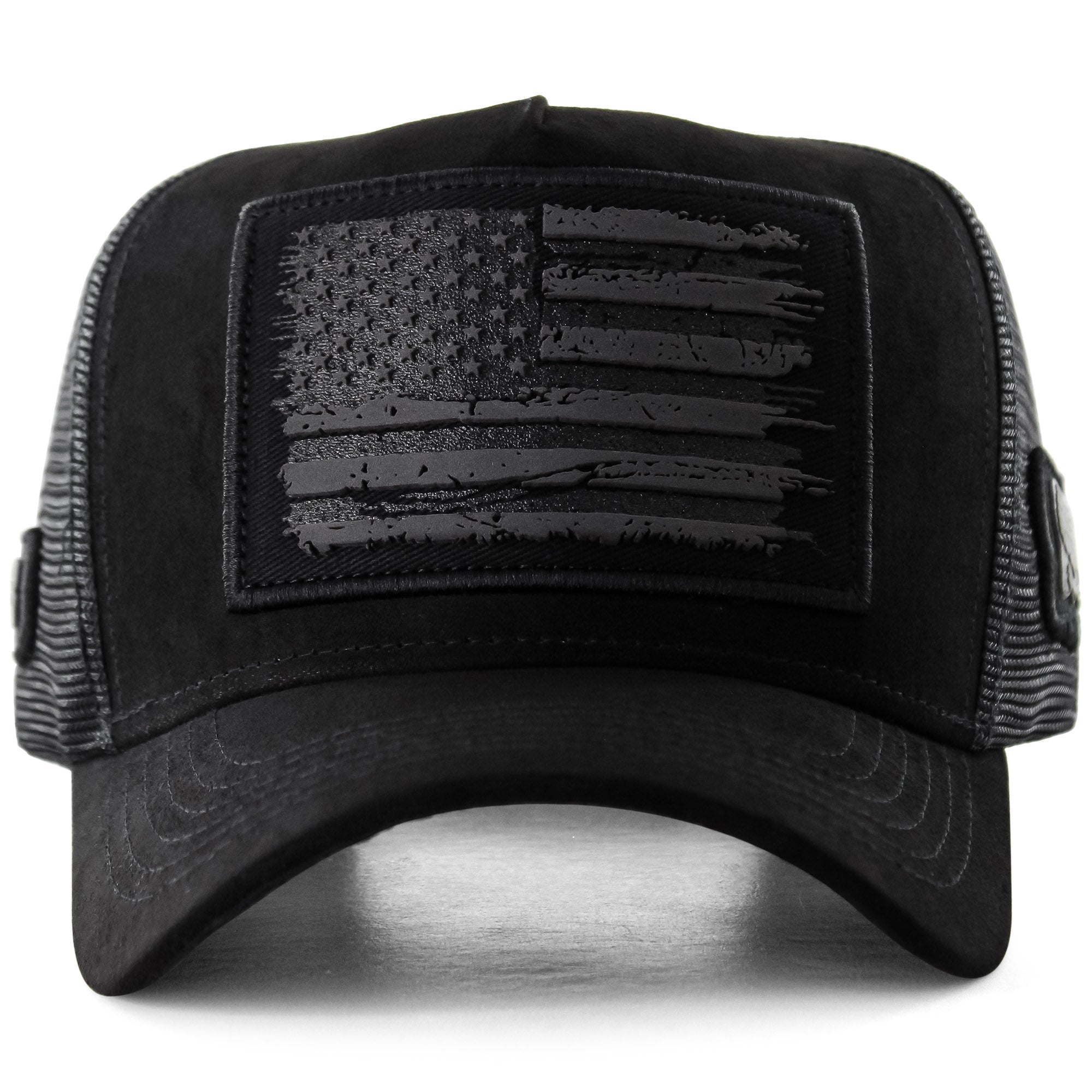 Boné Bão Nu Mundo - Estados Unidos - Camurça Preta