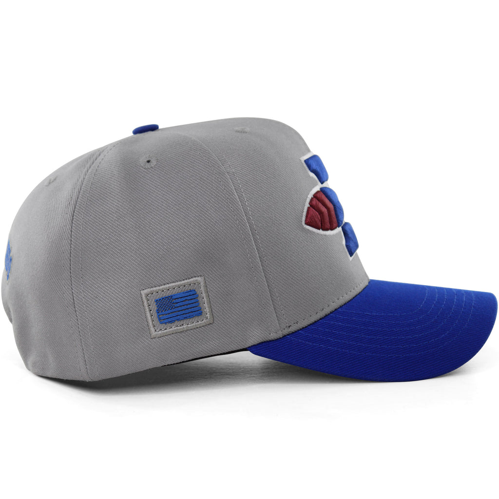 Boné Bão Nu Mundo - B Pena - Cinza e Azul