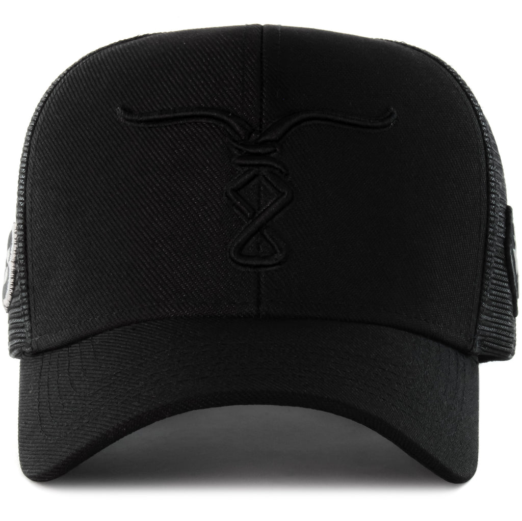 Boné Bão Nu Mundo  - Touro  - Preto