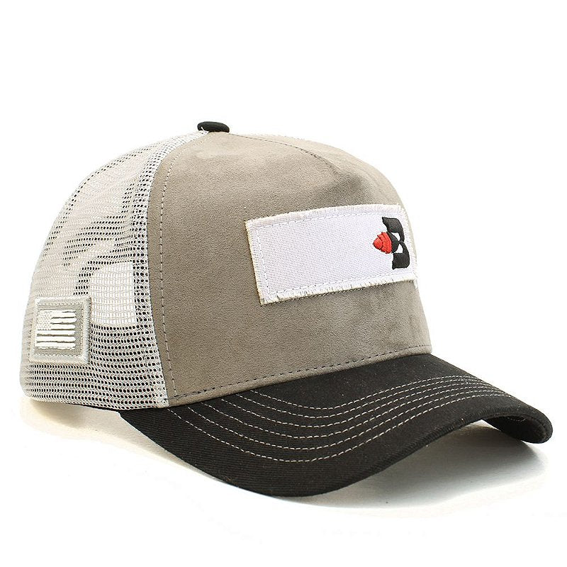 Boné Bão Nu Mundo - B Pena - Cinza - Preto