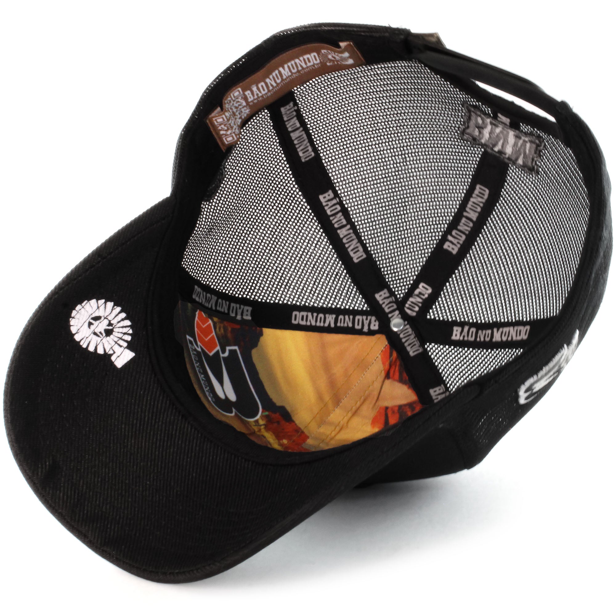 Boné Bão Nu Mundo  - Touro  - Preto