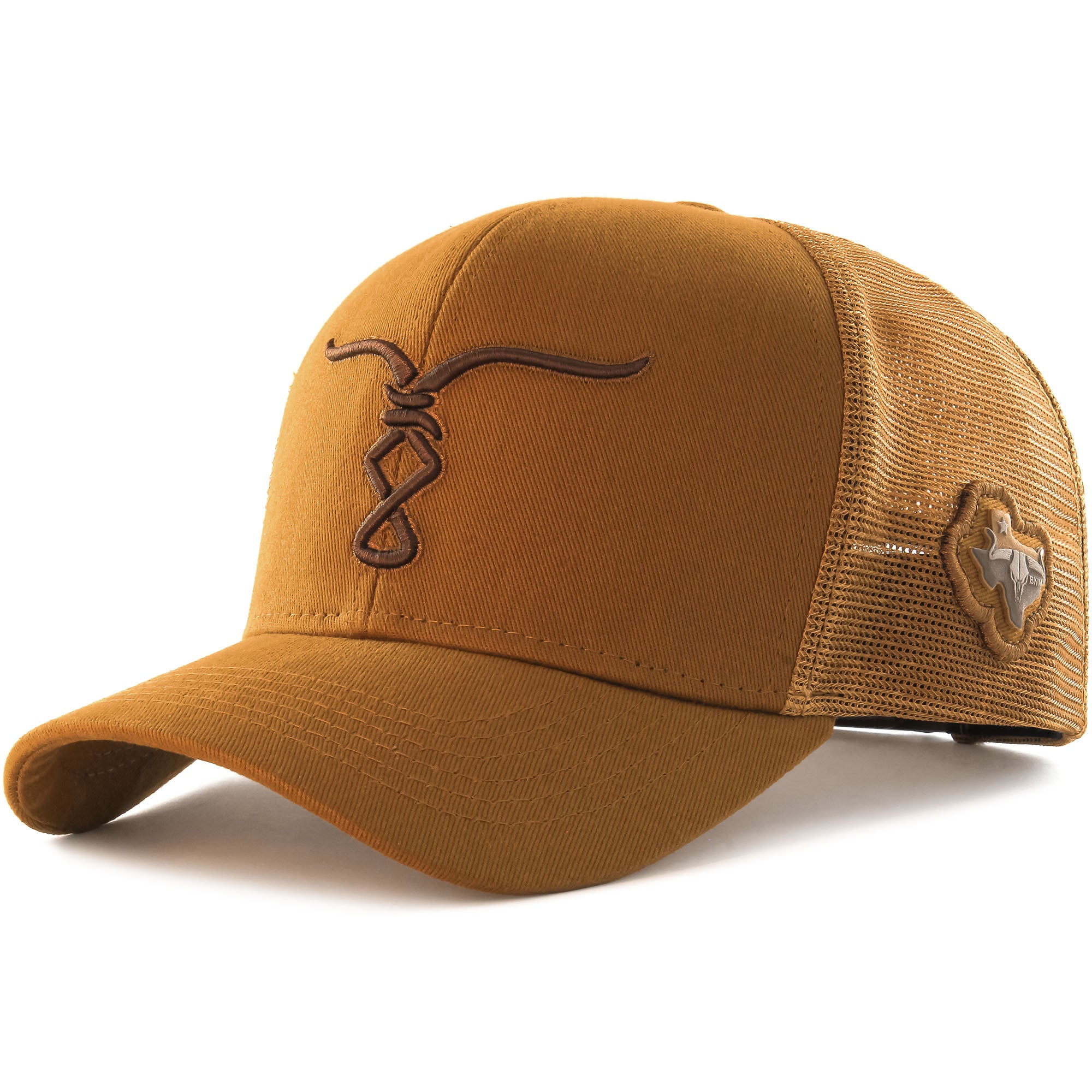 Boné Bão Nu Mundo  - Touro  - Marrrom Ocre