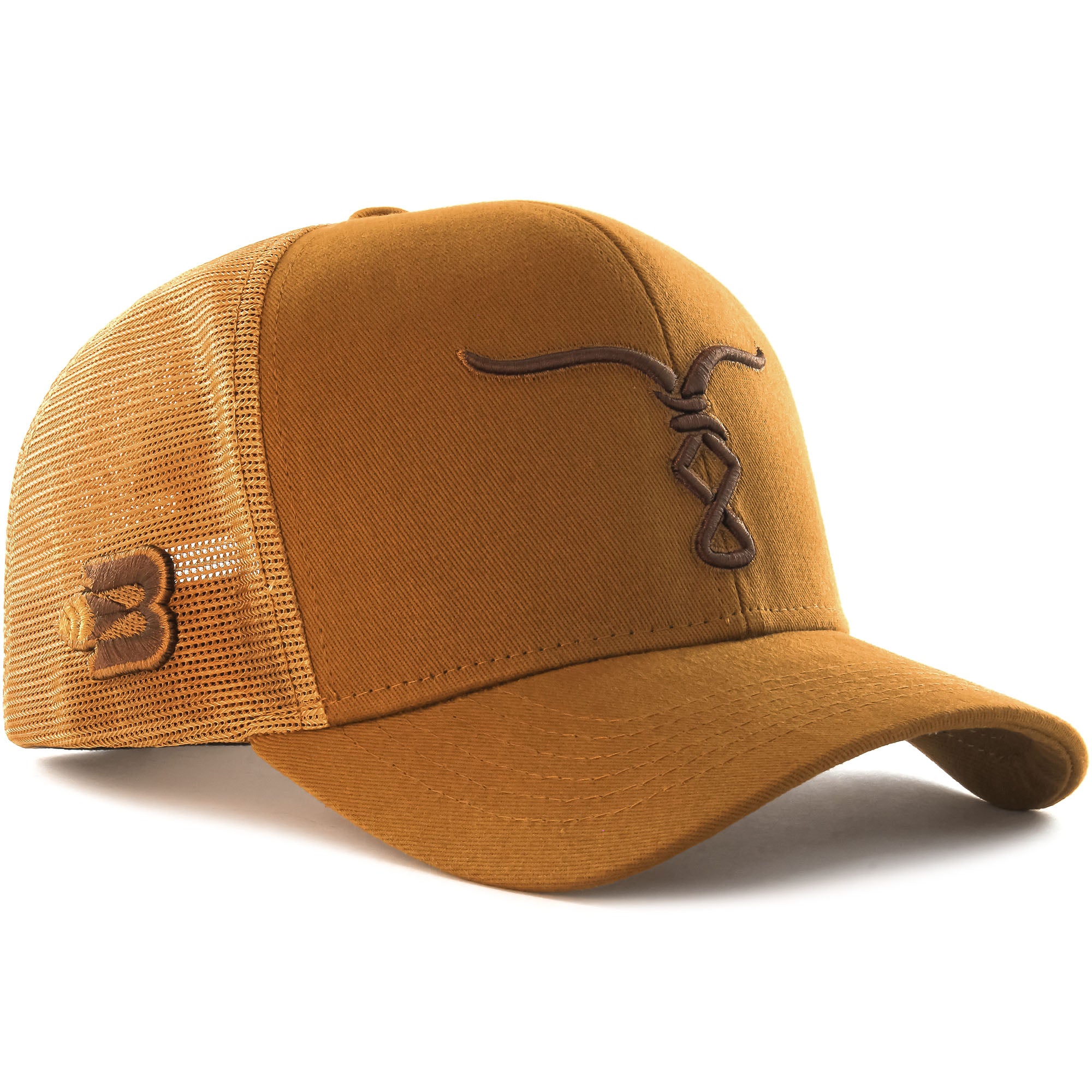 Boné Bão Nu Mundo  - Touro  - Marrrom Ocre